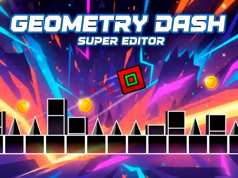 Juego Geometry Dash: Súper editor en línea