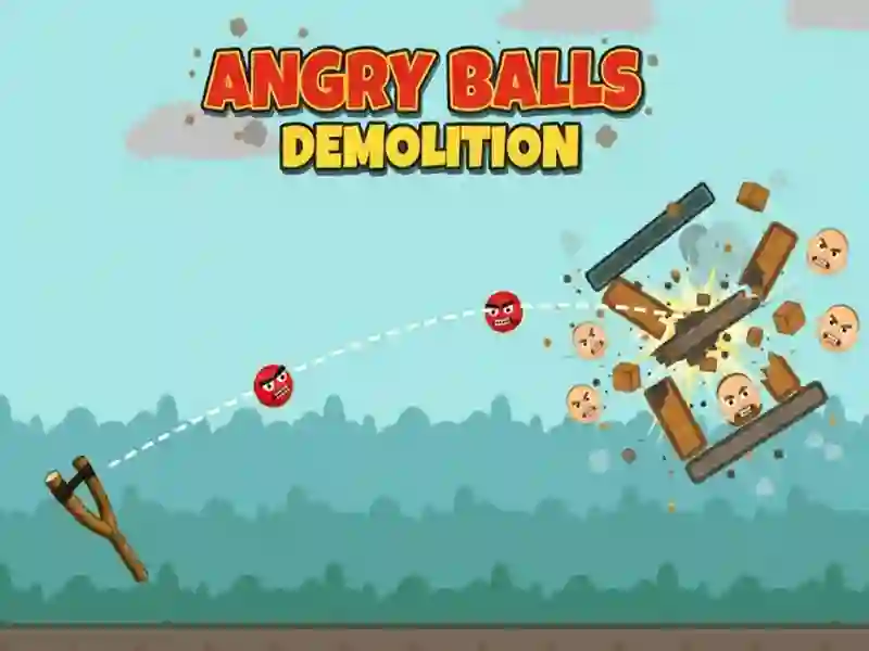 Juego Demolición de bolas enojadas en línea