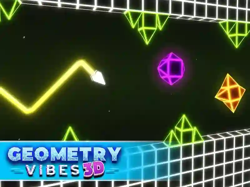 Juego Vibras de geometría 3D en línea