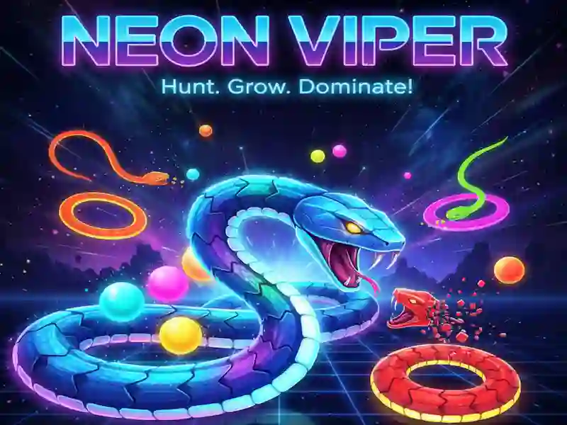 Juego Víbora de neón en línea