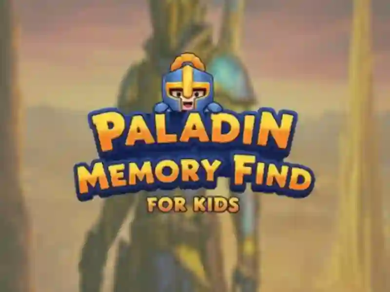 Juego Búsqueda de memoria de paladín para niños en línea