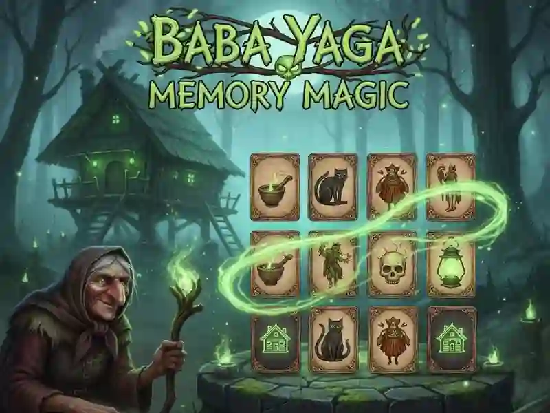 Juego Magia de la memoria de Baba Yaga en línea