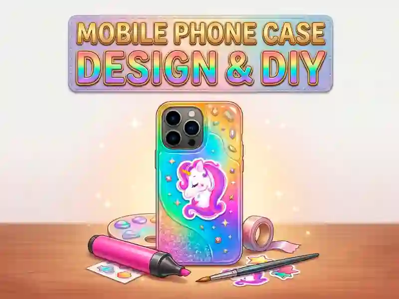 Juego Mobile Phone Case Design & DIY en línea