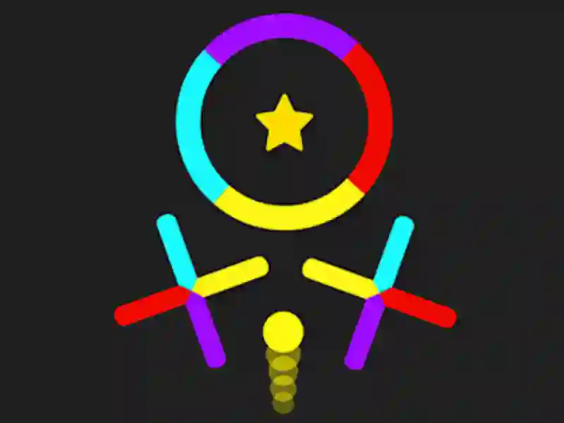 Juego Bola de salto Cambiar los colores en línea