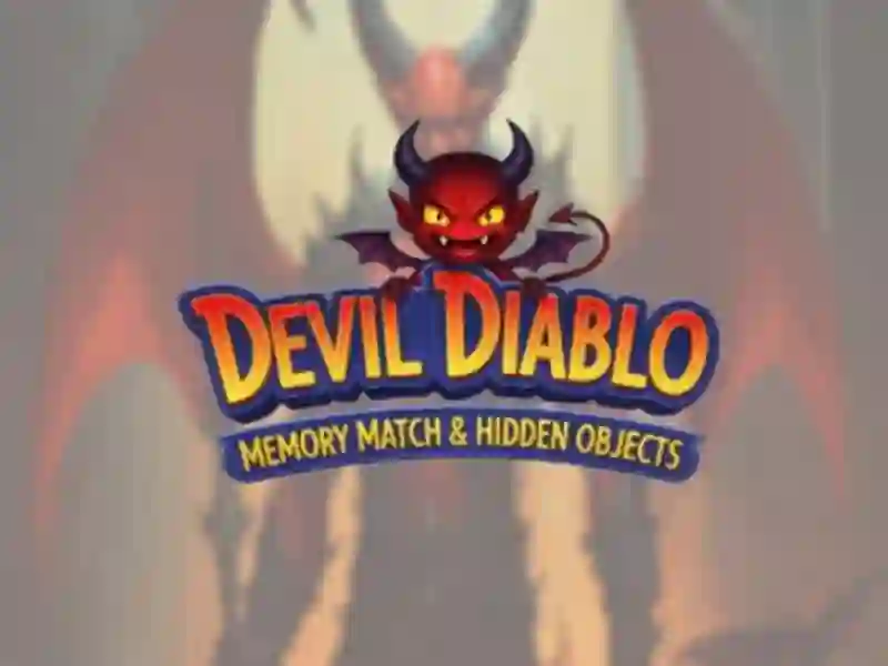 Juego Devil Diablo Memory Match y objetos ocultos en línea