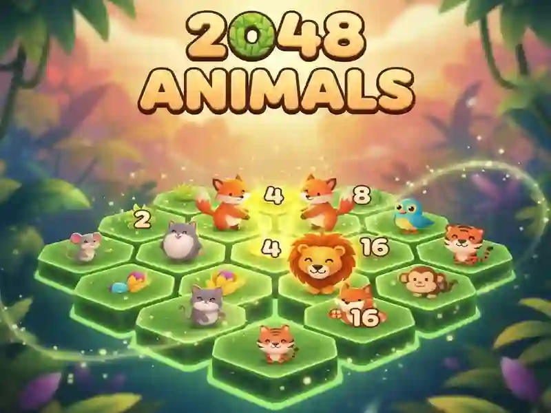 Juego 2048 animales en línea