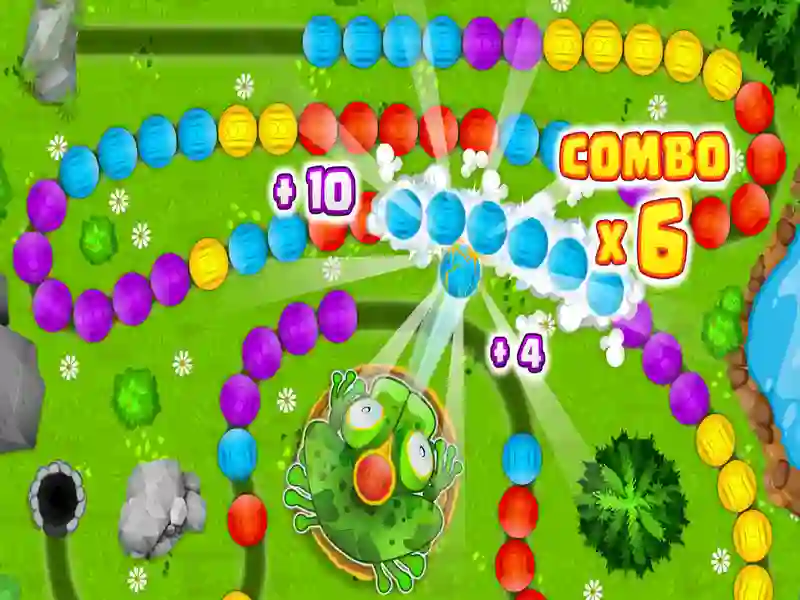 Juego Aventura de mármol de Frogtastic en línea