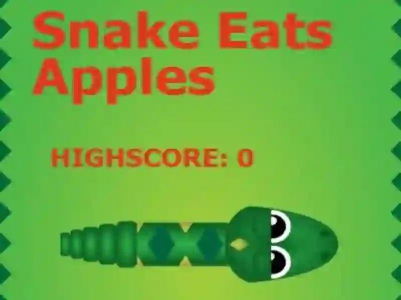 Juego Snake come manzanas en línea Juego Snake come manzanas en línea