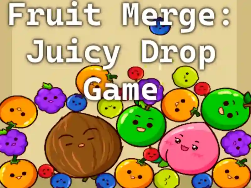 Juego Fusión de frutas: juego de gota jugoso en línea
