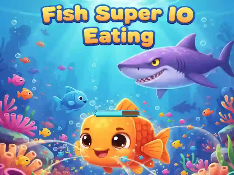 Juego Comer pescado Super IO en línea