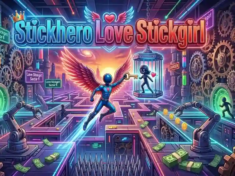 Juego Stickhero Amor Stickgirl en línea
