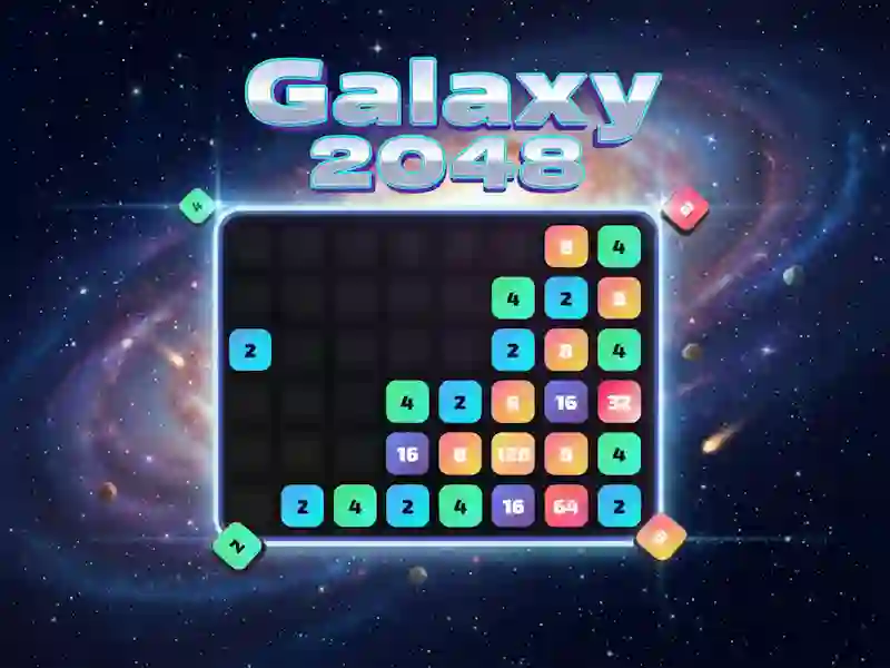 Juego Galaxia 2048 en línea