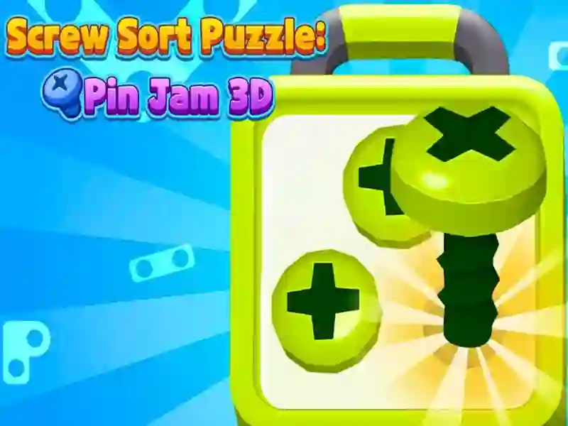 Juego Tornillo Clasificar Puzzle Pin Jam 3D en línea