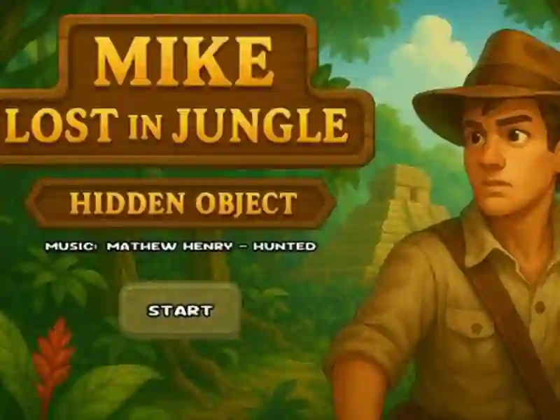 Juego Mike perdido en la selva objeto oculto en línea