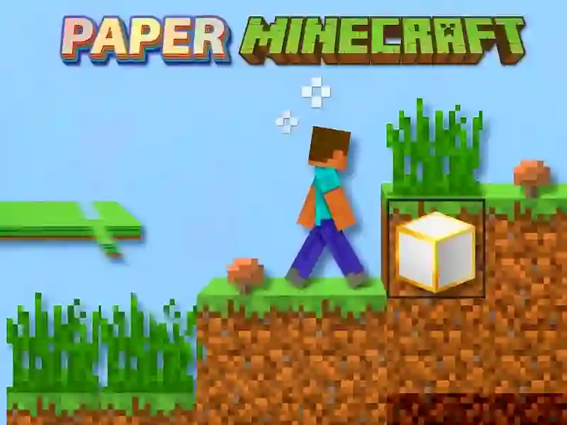 Juego Paper Minecraft en línea