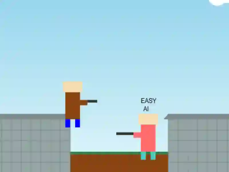 Juego Snipers de la azotea de Minecraft en línea