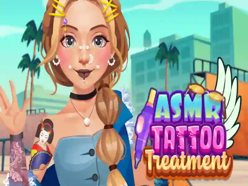 Juego Tratamiento del tatuaje ASMR en línea Juego Tratamiento del tatuaje ASMR en línea