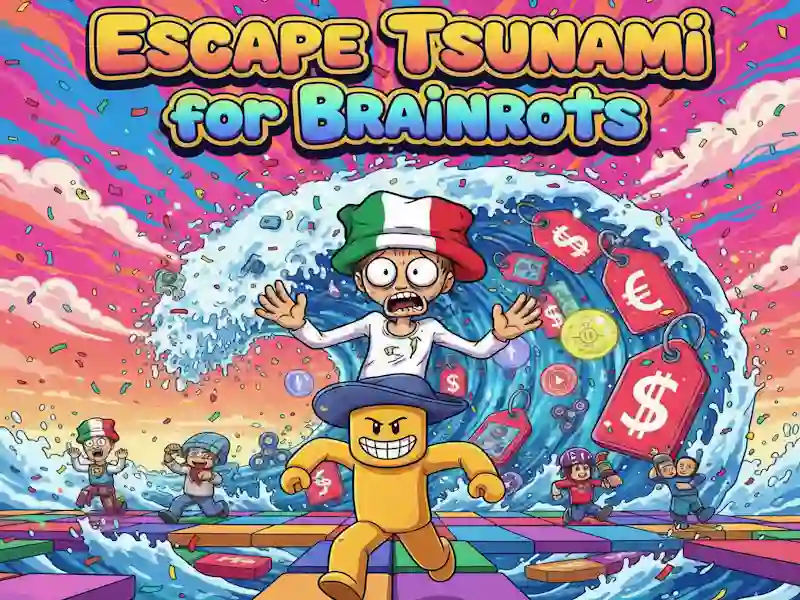 Juego Escapar del tsunami para Brainrots en línea