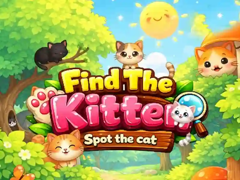 Juego Encuentra el gatito Encuentra al gato en línea