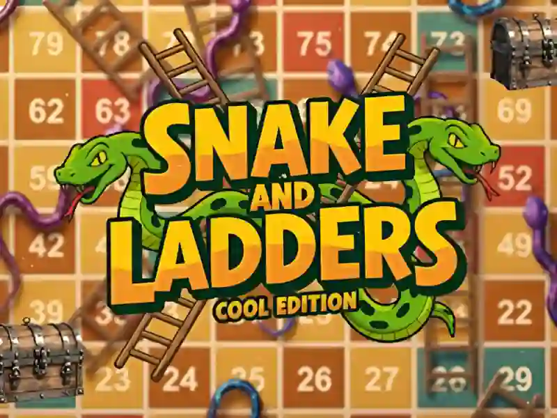 Juego Serpiente y escaleras edición genial en línea