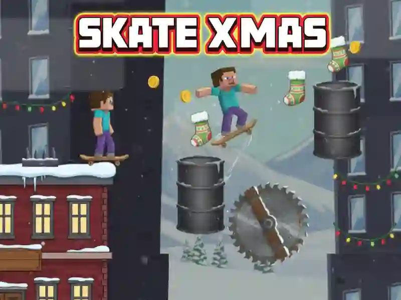 Juego Patinar navidad en línea