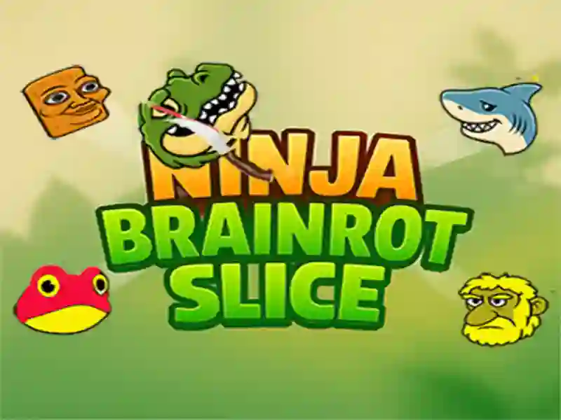 Juego Ninja Brainrot Slice en línea
