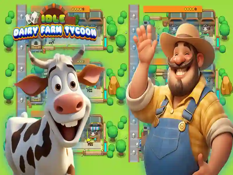 Juego Farm de lácteos inactivos Tycoon en línea Juego Farm de lácteos inactivos Tycoon en línea