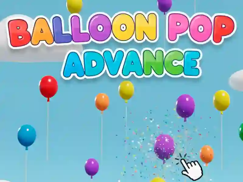 Juego Avance de explosión de globos en línea