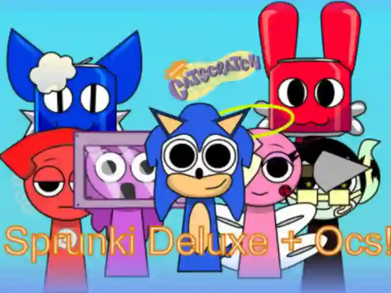 Juego Sprunki Deluxe + Ocs! en línea