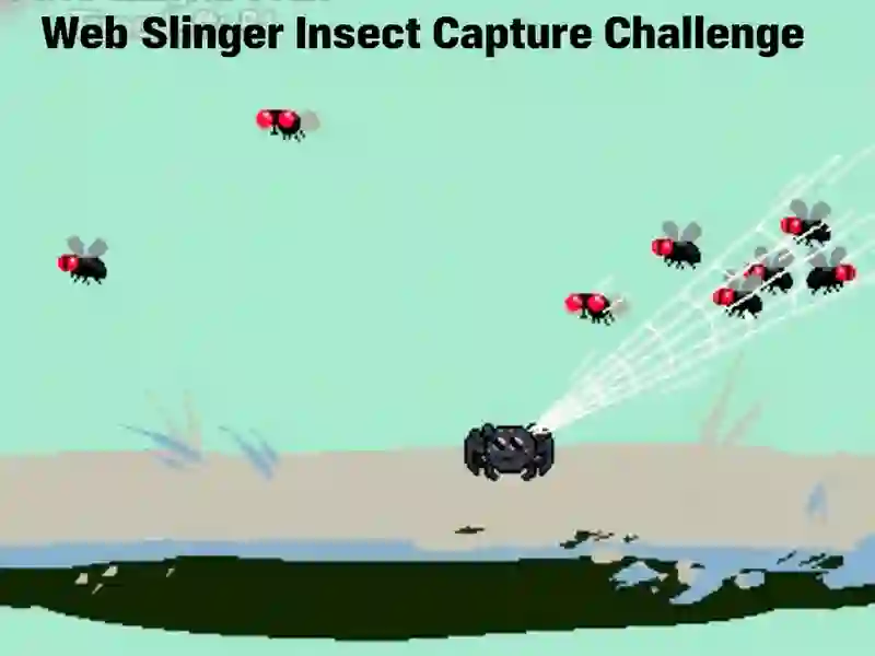 Juego Desafío de captura de insectos Web Slinger en línea