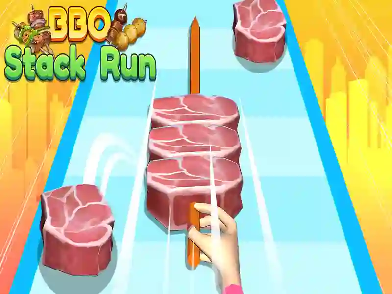 Juego BBQ Stack Run en línea Juego BBQ Stack Run en línea