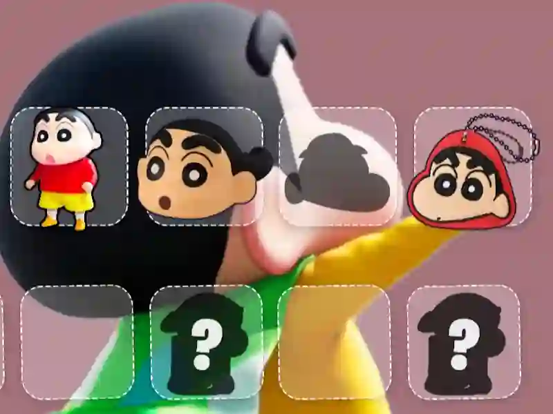 Juego Sr. Shinchan Crayon Resolviendo en línea