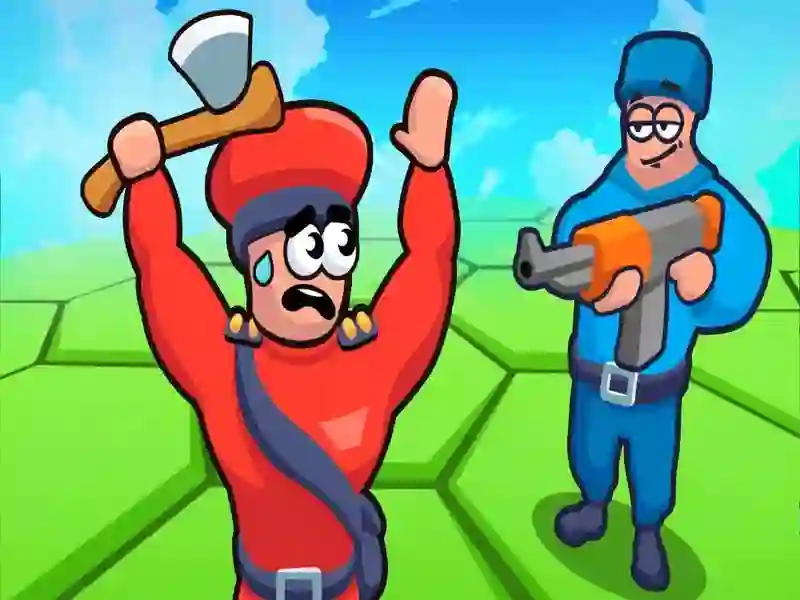 Juego Mundo hexadecimal de azulejos: rojo vs azul en línea