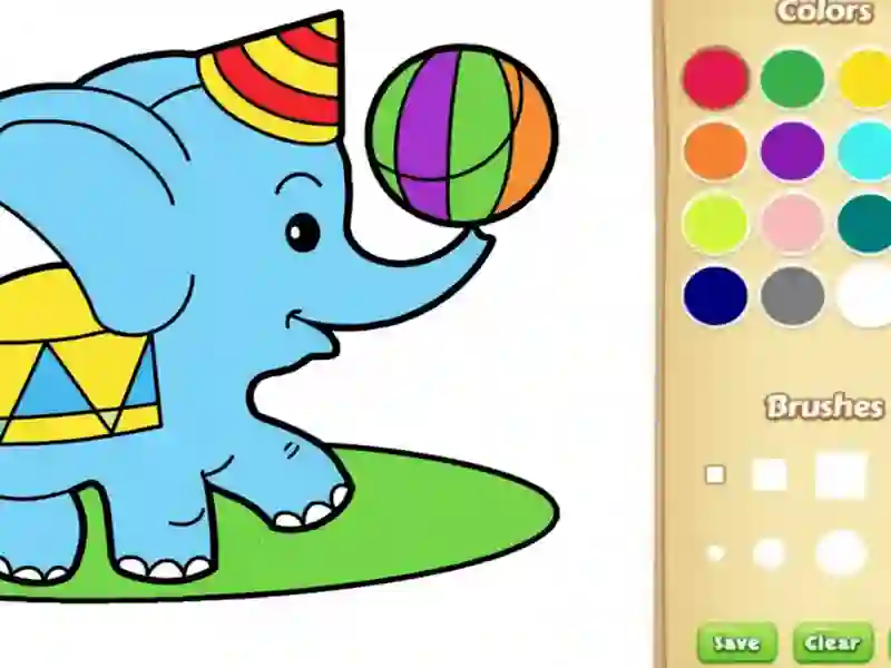 Juego Libro de coloración de animales simples para niños en línea