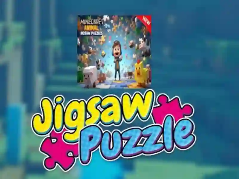 Juego Minecraft Animal Jigsaw Hozzles en línea