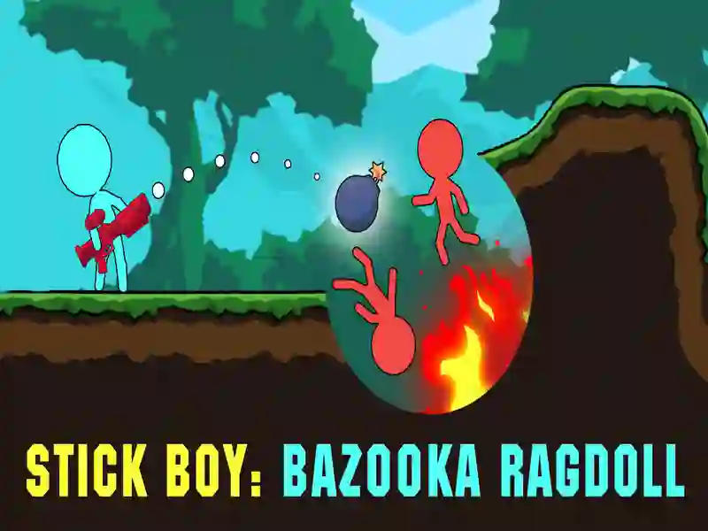 Juego Stick Boy: Bazooka Ragdoll en línea
