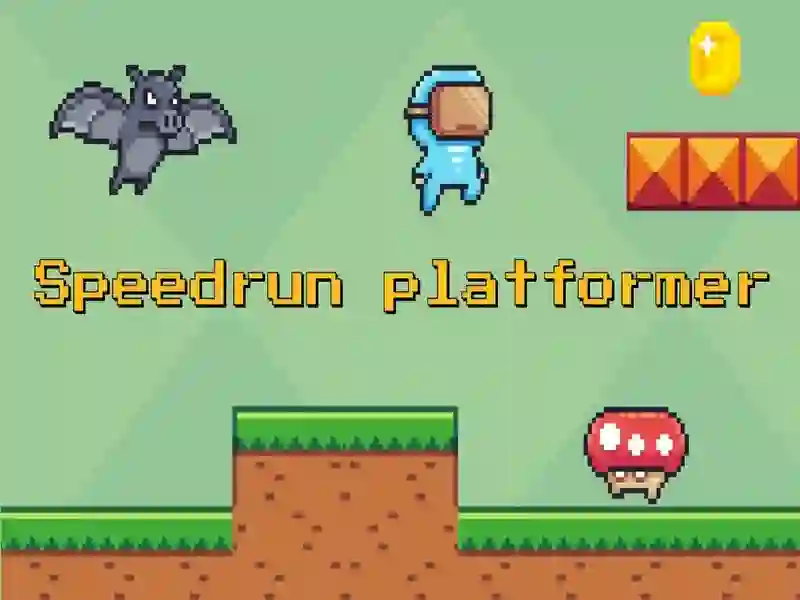 Juego Juego de plataformas speedrun en línea