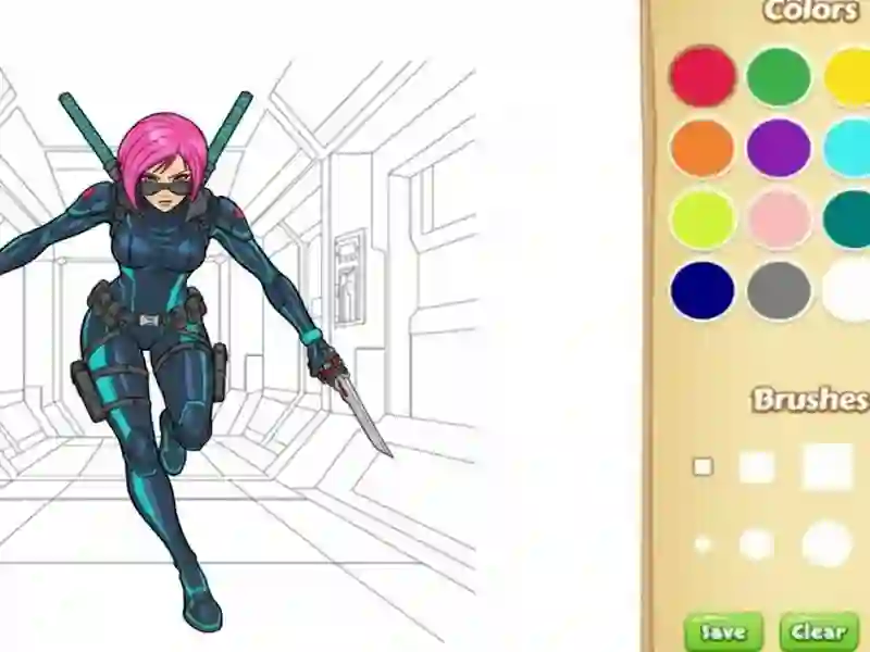 Juego Libro para colorear malvado para niños en línea