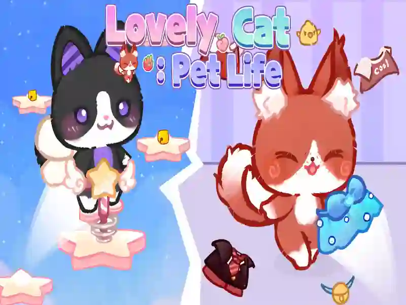 Juego Vida de mascota de gato encantador en línea