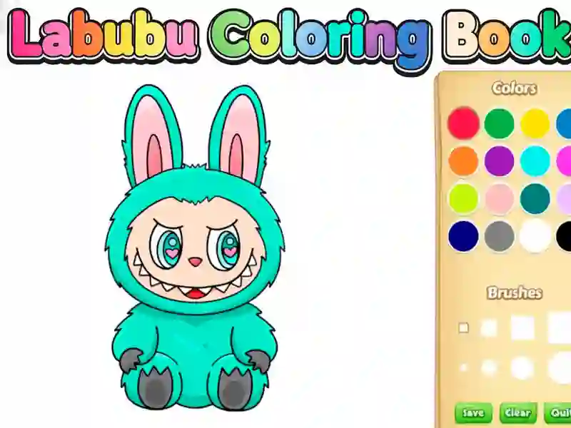 Juego Libro para colorear Labubu en línea