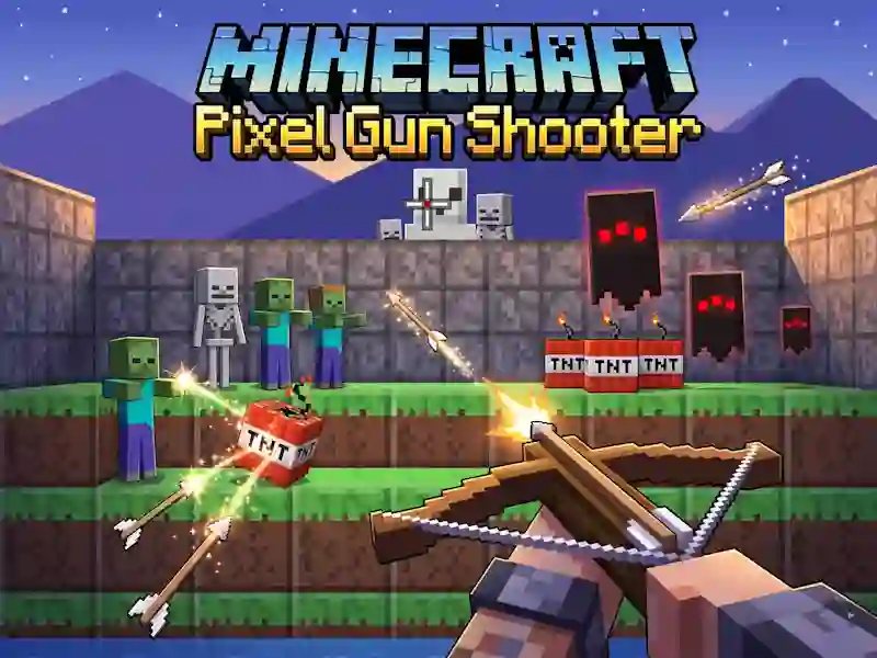 Juego Minecraft Pixel Gun Shooter en línea