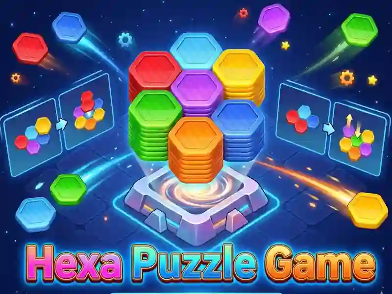 Juego Juego de rompecabezas hexagonal en línea