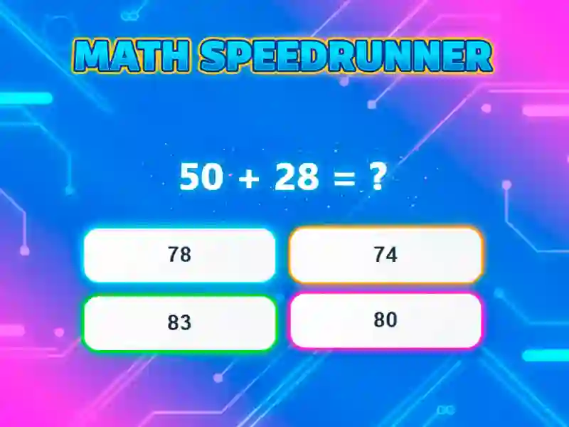 Juego Math Speedrunner en línea
