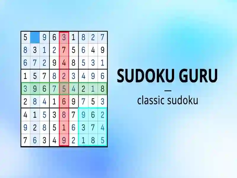 Juego Gurú de Sudoku en línea Juego Gurú de Sudoku en línea