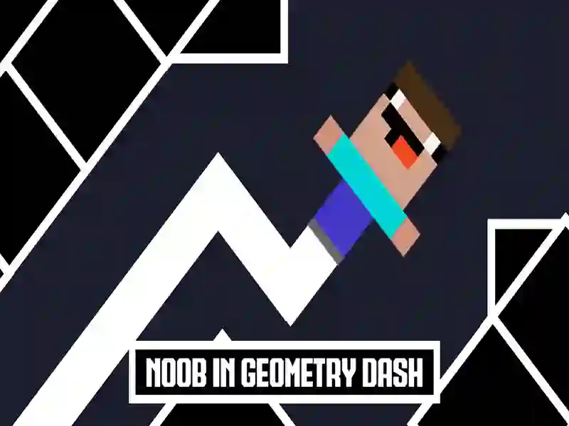 Juego Noob en Geometry Dash en línea