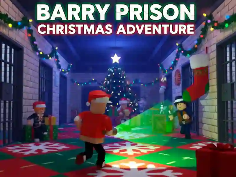 Juego Aventura navideña en la prisión de Barry en línea