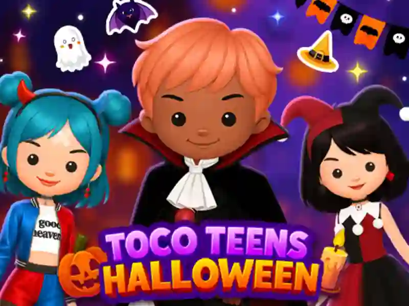 Juego Fiesta de Halloween para adolescentes de Toco en línea Juego Fiesta de Halloween para adolescentes de Toco en línea