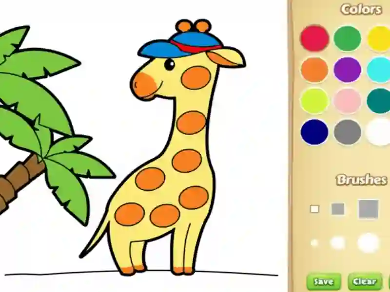 Juego Libro para colorear de animales fáciles para niños en línea