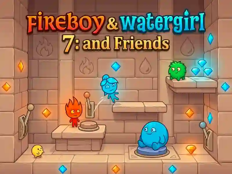 Juego Fireboy & Watergirl 7: and Friends en línea