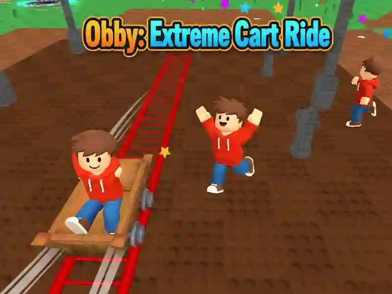 Juego Obby: paseo extremo en carrito en línea